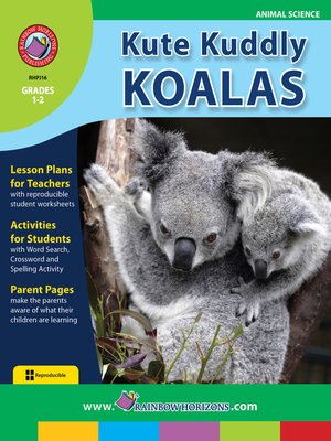 cover image of Kute Kuddly Koalas